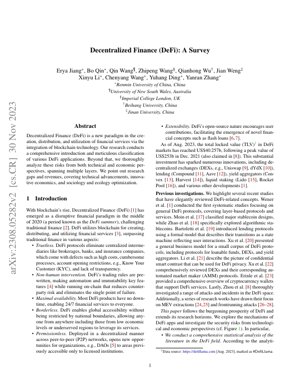 Kifuniko cha Waraka PDF - Fedha Zisizo Rasmi (DeFi): Uchambuzi na Utafiti Kamili